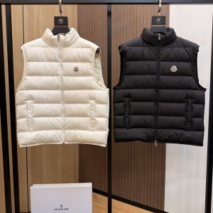 몽클레어 컨테인 시리즈 패딩 조끼 90%거위털