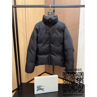 버버리 프린트 패딩 90%거위털