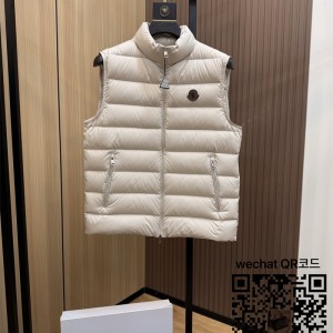 몽클레어 패딩 조끼 90% 거위털 남여공용