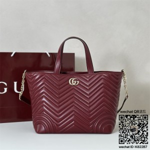 구찌 GG 마몽 미디엄 토트백 847387