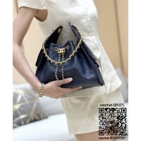 샤넬 25백 스몰 캐비어 트위드 제니백 AS5293