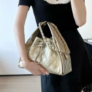 샤넬 25백 스몰 캐비어 트위드 제니백 AS5293