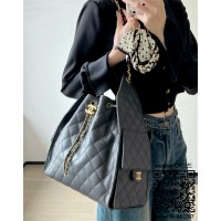 샤넬 25백 몰 캐비어 트위드 제니백 라지 25백AS5311