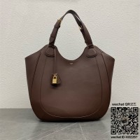 셀린느 여성 메오 소프트 레더 토트백  119353