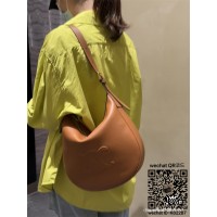 셀린느 엘로이즈 숄더 호보 백 카프스킨 탄 114713