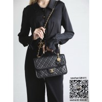 샤넬 CHANEL 핸들 장식의 플랩 백