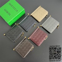 보테가 베네타 솔스티스 비즈니스 카드 케이스 에크루 반지갑 788055