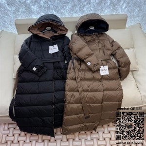 막스마라 여성 롱 패딩 거위털90