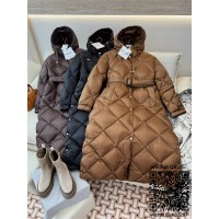 막스마라 여성 롱 패딩 거위털90