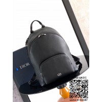 디올 CD 아이콘 가죽 백팩