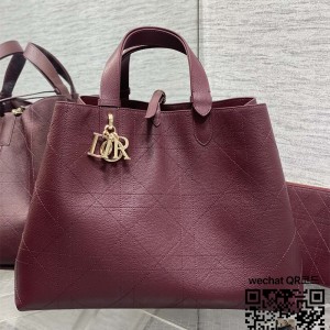 디올 뚜주흐백 Toujours 라지 버티컬 토트백