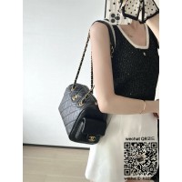 샤넬 25k 캐비어 볼링 보스턴백