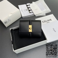 셀린느 CELINE 트리오페 캔버스 반지갑