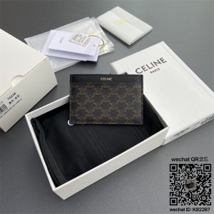 셀린느 CELINE 프린트 카드지갑 10B702