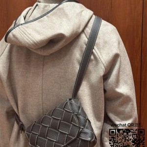 보테가베네타 디아고 인트레치오 가죽 크로스바디 백 795637