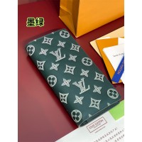 루이비통 브라짜 월릿 모노그램 지퍼 장지갑 M6169