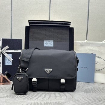 프라다 리나일론 플랩 포코노 크로스백 2VD768