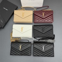 입생로랑 YSL 393953 파리올 생로랑 YSL 쉐브론 클러치겸 크로스백