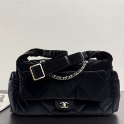 샤넬 코코네쥬 턴락 라지 볼링백 AS5055