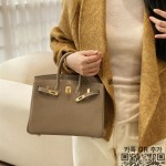 에르메스 HERMES 버킨백 Birkin 25 Togo가죽 금장 은장