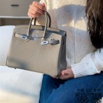 에르메스 HERMES 버킨백 Birkin 25 Togo가죽 금장 은장