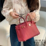 에르메스 HERMES 버킨백 Birkin 25 Togo가죽 금장 은장