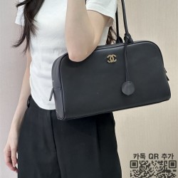 샤넬 26SS 사각 볼링백 라지 스트랩 보스턴백 AS6211
