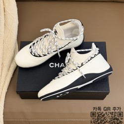 샤넬 26 공방 컬렉션 스니커즈 가죽 벨벳 스웨이드 카프스킨 운동화 G47413