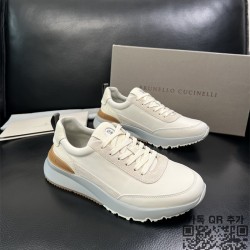 브루넬로 쿠치넬리 Brunello Cucinelli 로우탑 스니커즈 운동화 남성용