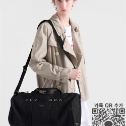 프라다 남녀공용 캔버스 더플백 2VC056 여행 보스턴백