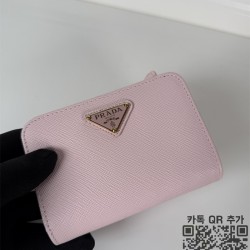 프라다 사피아노 가죽 반지갑  1ML018