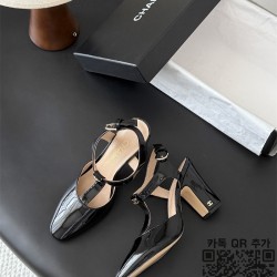 샤넬 샌들 슬링백힐