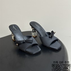 루이비통 리본장식 뮬 슬리퍼
